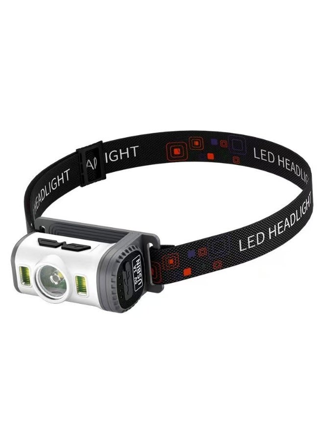 وايسفيت كشاف راس - مصباح أمامي LED، إضاءة قوية، مقاوم للماء، 3 أوضاع (لتخييم، جري، صيد) - Image 1
